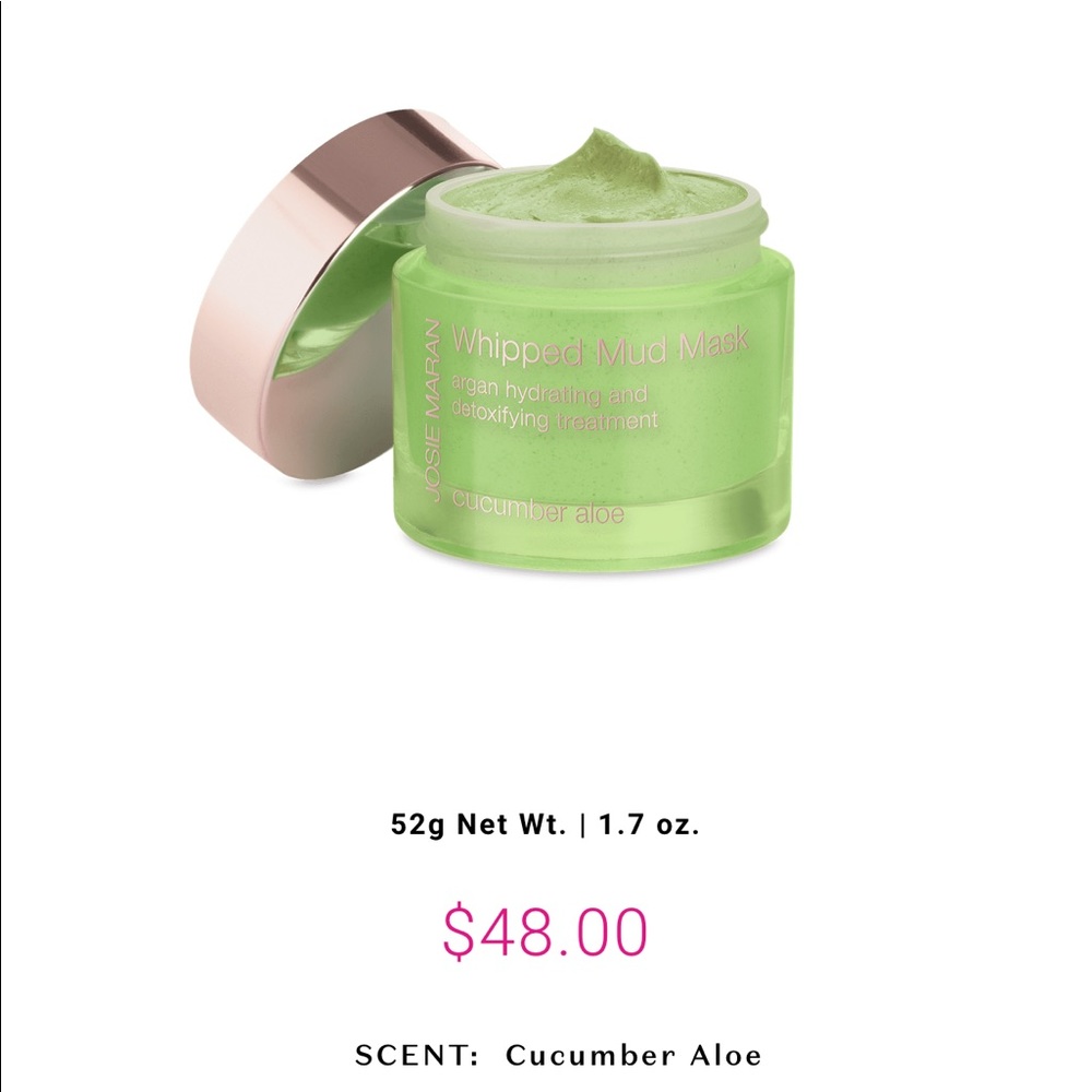Josie Maran Whipped Mud Mask - Cucumber Aloe